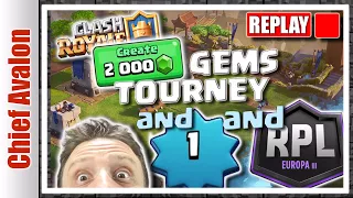 REPLAY: FREE 2000 GEMS TOURNAMENT | RPL EUROPE III - EXTREMADURA CR vs MILLENIUM