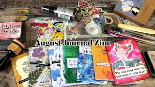 August 🌹 Journal Zine 🌸