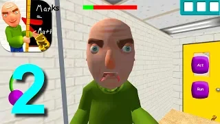 Baldi's Education in School 3D New Update 7 Notes + Out Of Bounds Glitch Walkthrough Part 1 / iOS