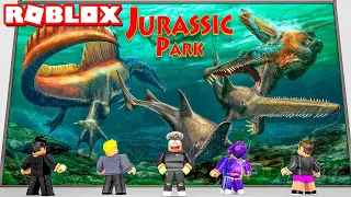 I have the BIGGEST AQUA DINOSAUR ZOO in ROBLOX