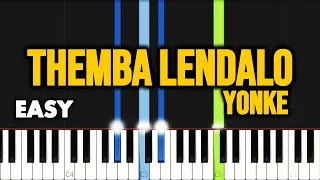 Oncemore Six - Themba Lendalo Yonke | EASY PIANO TUTORIAL by SAPiano