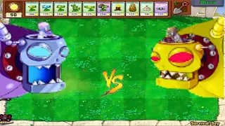 999 Snow vs 999 Fire Pea vs Dr Zomboss - Plants vs Zombies Hack