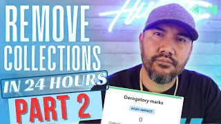 How I REMOVED A COLLECTION from my CREDIT REPORT in 24 HOURS! 🔴 PART 2 - questions Answered