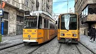 23-as villamos pótlása a központi tartalékkal 🚃 (4K, HDR)