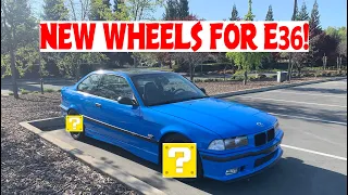 New Wheels for the E36 M3!