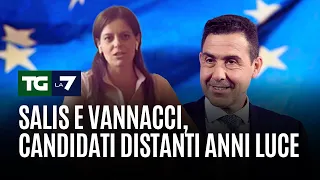 Salis e Vannacci, candidati distanti anni luce