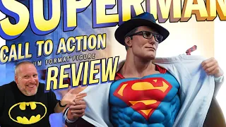 💥FIRST ON YOUTUBE! Superman CALL TO ACTION 1/4 Statue Review | Sideshow