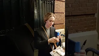 I saw Sarah Paulson in New York tonight