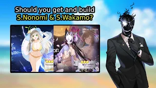[Blue Archive] Should you get and build Nonomi (Swimsuit) or Wakamo (Swimsuit)