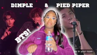 FIRST TIME REACTING TO BTS💜!!! BTS - DIMPLE & PIED PIPER (LIVE PERFORMANCE) REACTION!😰💜*so cute*