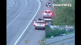 Tennessee: Medical Emergency On Interstate & A Lightning Fast Response By Fire Department