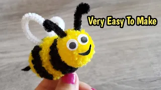 DIY With Me | Amazing Woolen Bumblebee Making Idea |   ऊनी भौंरा बनाना | Pembuatan Woolen Bumblebee