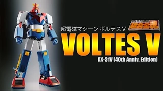 Soul of Chogokin GX-31V Voltes V 40 Anniv. Version Diecast robot figure review