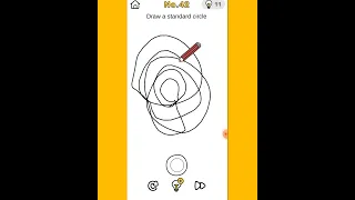 BRAIN OUT : Crazy Find Level 42 Draw a standard circle