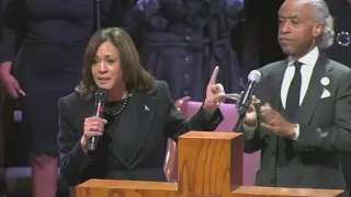 Kamala Harris, social justice leaders call for policing act at Tyre Nichols' funeral