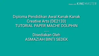 How to make Paper Mache Dolphin