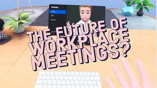 Metaverse Meetings | Horizon Workrooms | VR Functionality Preview | MetaHub