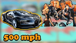 Fastest Cars in Fast & Furious Films  | Cars Comparisons