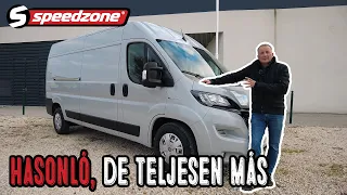 Speedzone teszt: Fiat eDucato: Hasonló, de teljesen más