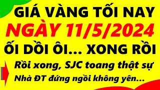 Giá vàng hôm nay ngày 11/5/2024 - giá vàng 9999, vàng sjc, vàng nhẫn 9999,...