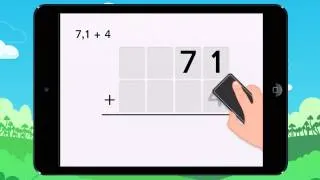 Vidéo 2 Pose cette addition de nombres décimaux Exemple1