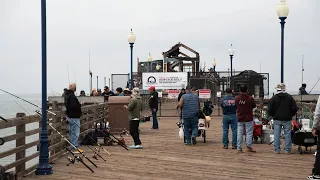 Locals, fishermen celebrate reopening of Oceanside Pier
