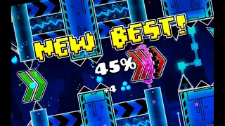 HyperSonic 45%! My First Extreme Demon | Geometry Dash 2.11
