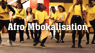 Afara Tsena - Afro Mbokalisation | Chiluba Dance Class @chilubatheone