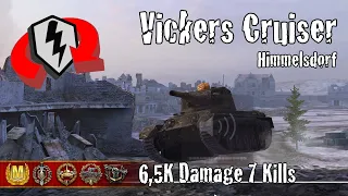 Vickers Cruiser  |  6,5K Damage 7 Kills  |  WoT Blitz Replays