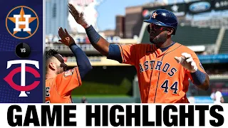 Astros vs. Twins Game 2 Highlights (5/12/22) | MLB Highlights