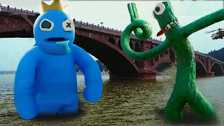 ¡BLUE FRIEND vs GREEN FRIEND EN LA VIDA REAL!