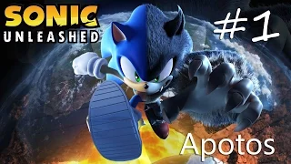 Прохождение Sonic Unleashed (Wii) #1 - Apotos Day