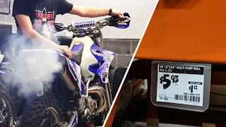 $5 Dirt Bike Exhaust Packing From Home Depot?? | Sound Test | 2003 YZ250