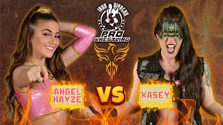 Angel Hayze vs Kasey @ Iron Girders Pro Wrestling