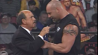 Goldberg Wants To Know Who’s Next? WCW Nitro 12th April 1999