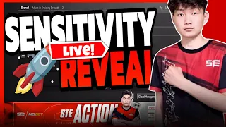 ACTION GAMING LIVE SENSITIVITY REVEAL 2024 | STE ACTION NEW SENSITIVITY SETTING 2024 | 5 FINGER+GYRO