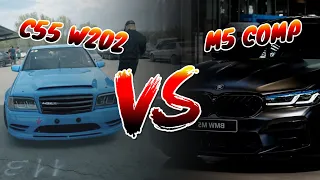 W202 C55 AMG VS M5 F90 COMPETITION