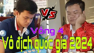 Trận đấu tâm điểm | Vòng 4 giải vô địch cờ tướng quốc gia 2024. Vũ Quốc Đạt vs Hà Văn Tiến