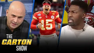 Patrick Mahomes earns 3rd Super Bowl MVP, are the Chiefs the new Patriots? | NFL | THE CARTON SHOW