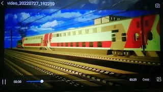 сборник поездов на станции в игре SkyRail