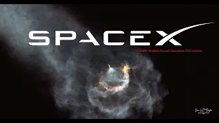 SpaceX CSG2  Falcon9 Launch  COSMO- ISA SkyMed FM2 Mission -4K