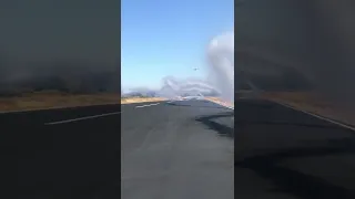 Sea Fury wingtip Vortices