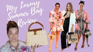 LUXURY RAFFIA,STRAW BAG REVIEW: ft. LOUIS VUITTON, FENDI, DIOR, GUCCI