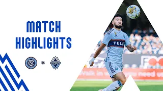 HIGHLIGHTS: New York City FC vs. Vancouver Whitecaps FC | September 02, 2023