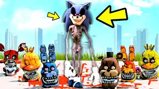 ANIMATRONICS SIRENSONICHEAD.exe MATOU OS NIGHTMARE ? | GTA V Five Nights at Freddy's