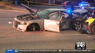 Man killed in car crash near MLK Jr. Drive