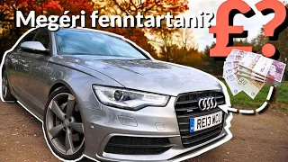 2013 Audi A6 3.0 V6 BiTDI Quattro | Vlogolás a saját családi autónkról