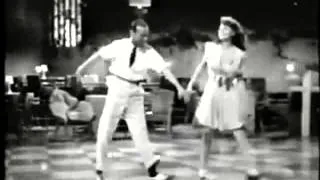 Fred Astaire and Rita Hayworth dancing on Bossa Nova Baby by Elvis Presley