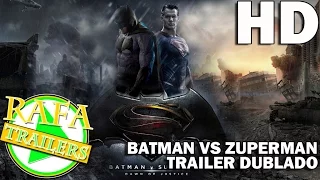 Batman Vs Superman - A Origem da Justiça Trailer Dublado (HD)