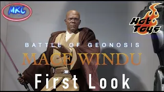 First Look Preview on Hot Toys Mace Windu Battle of Geonosis | Star Wars Attack Of The Clones!